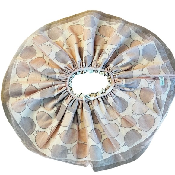 Oh Baby! Balloon Print Skirt Soft pink, muted purple and cream Size 4 - Picture 2 of 8